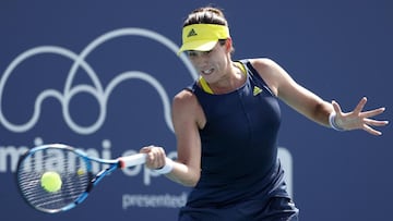 Muguruza se deja el alma para vencer a la rusa Kalinskaya