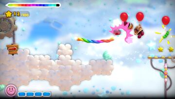 Captura de pantalla - Kirby and the Rainbow Curse (WiiU)