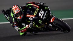 Johann Zarco en Qatar.