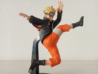 Naruto contra Sasuke con Sello Maldito Fase II en dos vibrantes figuras Banpresto
