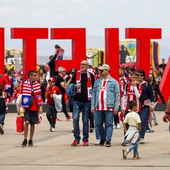 20.000 niños disfrutan de la primera jornada de su Día en el Atlético