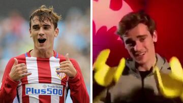 El curioso baile de Griezmann con brazos de Lego