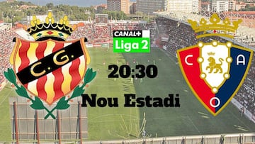 Gimn¨¢stic vs Osasuna resultado y goles en directo , Liga Adelante jornada 40, hoy a las 20:30 horas