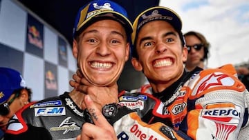 M&aacute;rquez avisa a Quartararo.