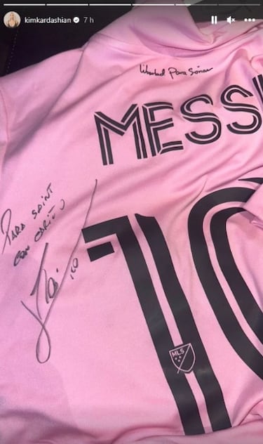 El hijo de Kim Kardashian enloquece al conocer a Messi: lo lleva en el pelo