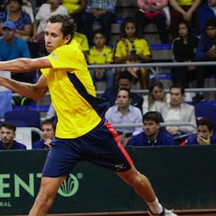 Galán gana el primer punto para Colombia ante Argentina