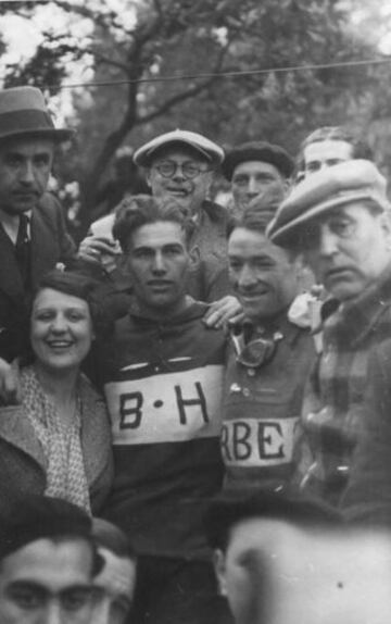 Mariano Cañardo fue uno de los primeros españoles en disputar el Giro de Italia, lo haría en 1931 aunque tuvo que abandonar.