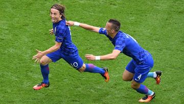 Ivan Peri&scaron;ić etiquet&oacute; a Modrić en una foto en la que posa con los tambi&eacute;n croatas, Brozović y Vrsaljko especulando con su llegada al Inter de Mil&aacute;n.