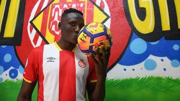 Se cumplen tres años del hat-trick de Olunga a Las Palmas