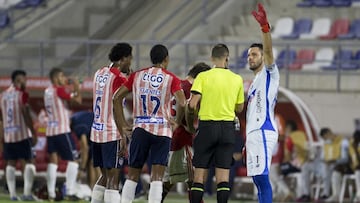 Estas son las bajas del Junior de Barranquilla para enfrentar a Libertad de Paraguay en los octavos de Sudamericana. Luis Sandoval es la principal ausencia