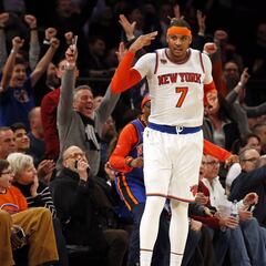 Carmelo Anthony jugará su 10º All Star Game; sustituye a Love