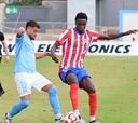 Naranjo desilusiona con polémica al Atleti B en el 96′
