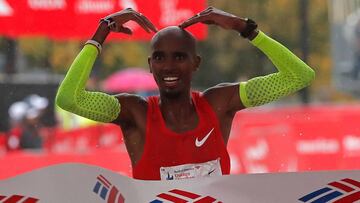 Mo Farah gana su primera marat車n con r谷cord de Europa
