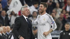 Sergio Ramos: "Mi mejor año fue el que tuve con Ancelotti"