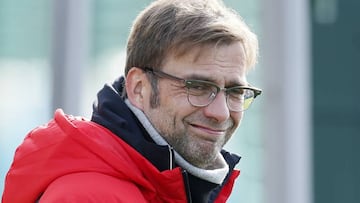 J&uuml;rgen Klopp during today&#039;s session