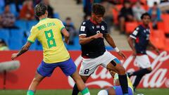 La selección de República Dominicana cayó goleada 6-0 ante su similar de Brasil en su segundo partido de la Copa Mundial Sub 20 que se celebra en Argentina.