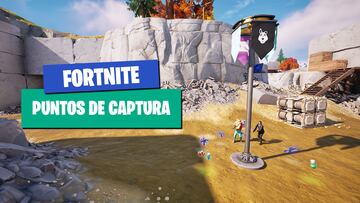 fortnite puntos de captura que son ubicaciones