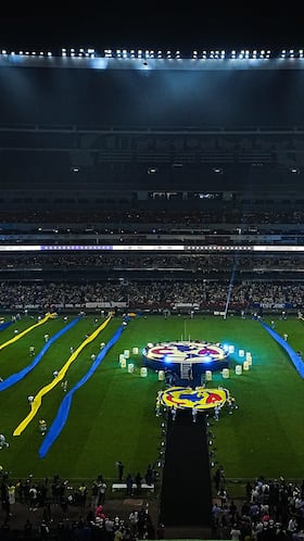 América festejó el Bicampeonato en el Estadio Azteca.