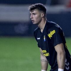 Álex Domínguez, el portero que buscaba el Ibiza