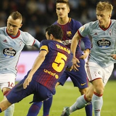 1x1 del Celta: Otra exhibición del infalible Lobotka