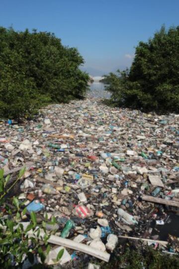 Así están las aguas de Río a pocos días de los JJ.OO.