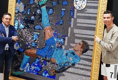Meet Mr Bling, the Colombian artist working with Ronaldo, Messi and Modric