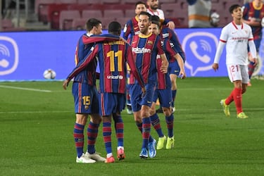 El Barça fuerza la prórroga en la semifinal de Copa para ganar al Sevilla por 3-0 y pasar a la final de Copa.