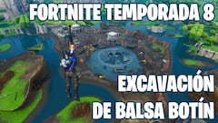 Fortnite: Aparece un ovni enterrado en Balsa Botín