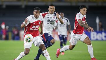 Independiente Santa Fe vs Independiente Medellín en la Liga BetPlay