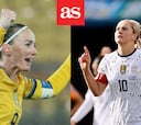 Los tres duelos a seguir del Suecia vs Estados Unidos en octavos del Mundial Femenino