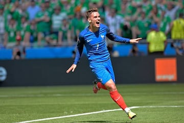 Griezmann marcó dos tantos contra Irlanda.