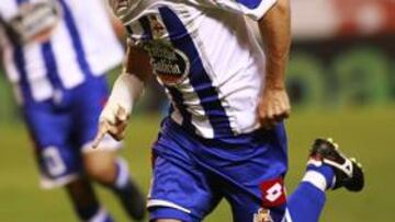 <b>DECISIVO.</b> Juca volvió a ser decisivo en la victoria del Deportivo.