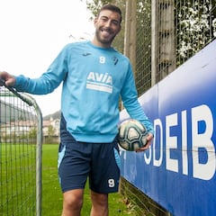 Sergi Enrich ha disputado 150 partidos en Primera con el Eibar
