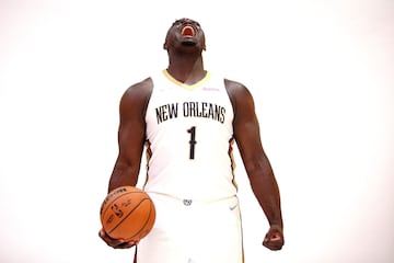 Zion Williamson de los New Orleans Pelicans.