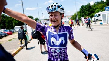 Katrine Aalerud, ganadora de la segunda edición de la Vuelta a Andalucía femenina