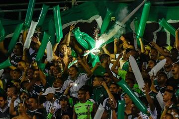 Con goles de Morelo y Guastavino, Santa Fe se impuso en el estadio Deportivo Cali y se convirtió en semifinalista de la Copa Sudamericana 2018.