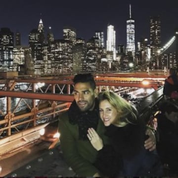 Vacaciones: Falcao en New York y Carlos Bacca sale de pesca