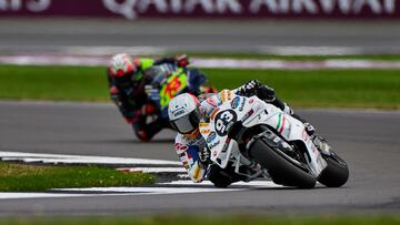 Marc Márquez, en Silverstone.