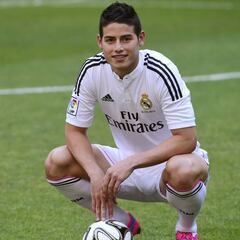 Cinco momentos de James a cinco años de llegar al Madrid