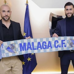 El Málaga hace oficial la renovación de Luis Muñoz