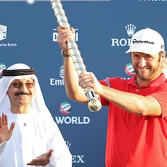 Rahm, tras su triunfo en Dubai: "Una semana increíble"