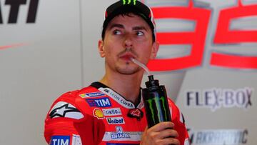 El piloto espa&ntilde;ol de Ducati, Jorge Lorenzo