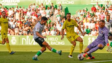 Ocasión clara de Aldasoro en el 93' frente al Villarreal B.