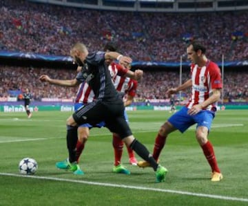 El jugadón de Benzema que terminó con el Atlético