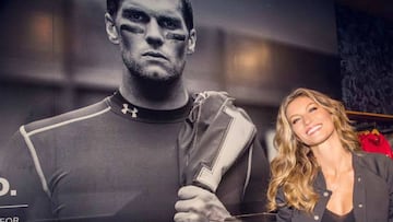 Gisele Bundchen, fan n¨²mero uno de los Patriots de Tom Brady