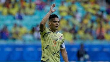Falcao García en un partido de la Selección Colombia