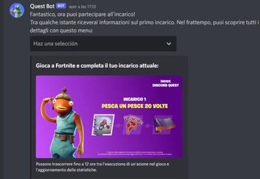 Fortnite: consigue objetos gratis con Discord Italia