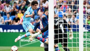 Camello en su debut con gol en el Levante-Atl&eacute;tico.