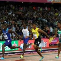 Justin Gatlin y Chris Coleman: primer duelo en Shanghai