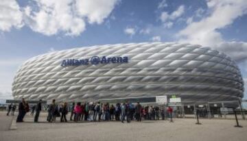 Fuertes medidas de seguridad en el Allianz Arena antes del amistoso 